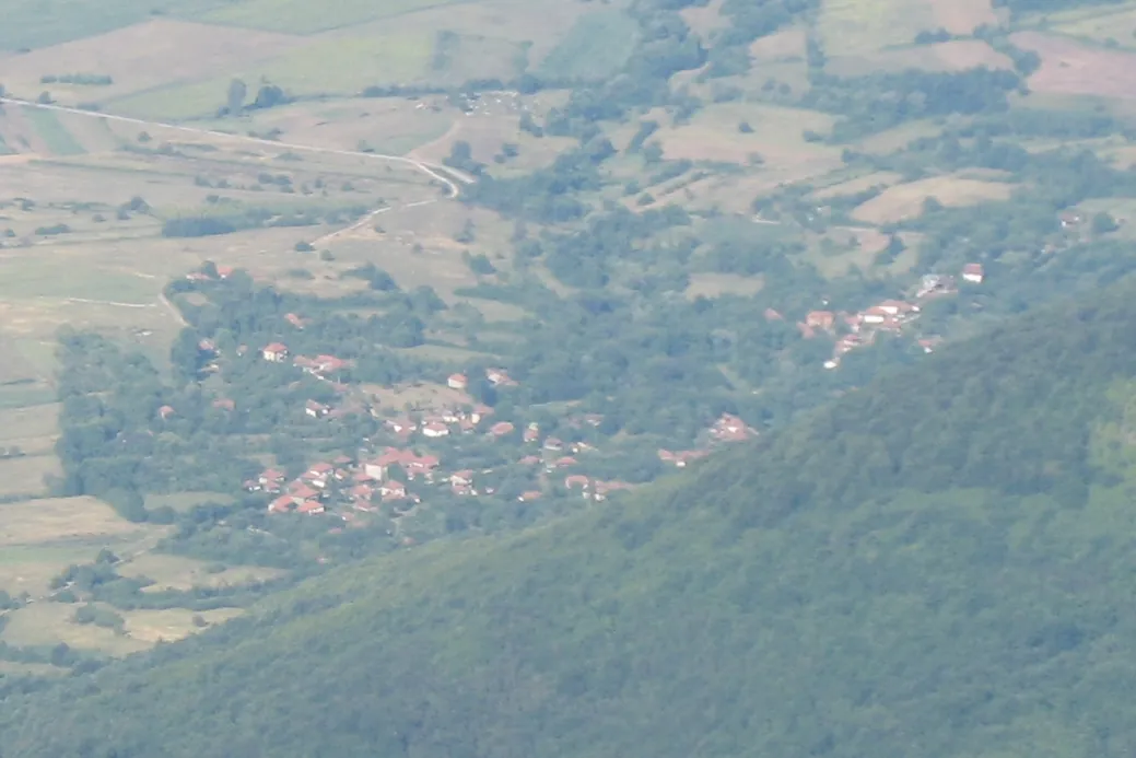 Ilino viđeno sa padina Rtnja